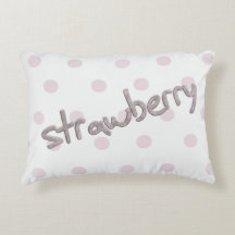 Cute Strawberry Pillow