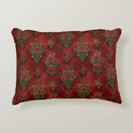 Almofada Decorativa Damascado Festivo 