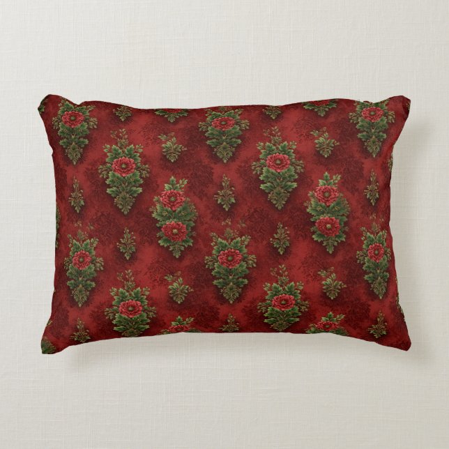 Almofada Decorativa Damascado Festivo  (Frente)