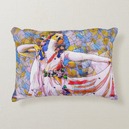 Almofada Decorativa Dançarino de Vidro Arrumado