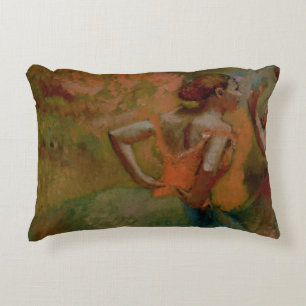 Almofada Decorativa Dançarinos de Edgar Degas que vestem saias do