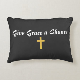 Almofada Decorativa Dê a Grace uma chance