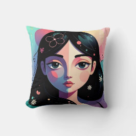 Almofada Decorativa de Arte Moderna Caprichosa