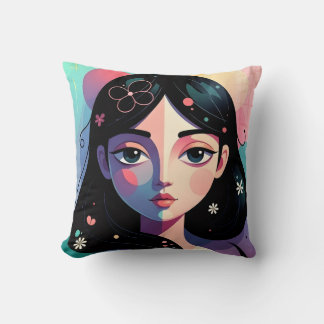 Almofada Decorativa de Arte Moderna Caprichosa