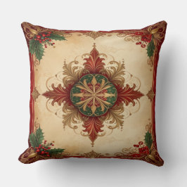 Almofada Decorativa de Natal Vermelha