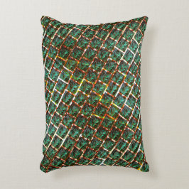 Almofada Decorativa Debaixo da grelha suja e enferrujada