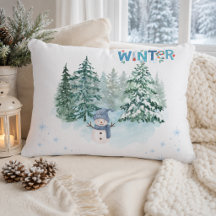 Decoração de Casa de Inverno Aconchegante