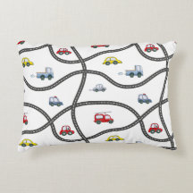 Decoração de quarto de menino com carros e estrada