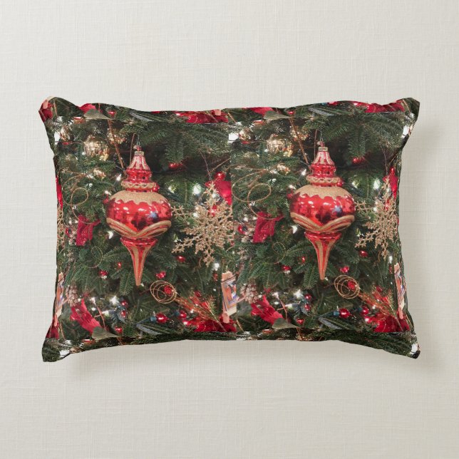 ALMOFADA DECORATIVA **DECORAÇÕES DE NATAL** NATAL (Frente)