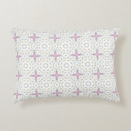 Almofada Decorativa decorative pillow featuring a geometric pattern