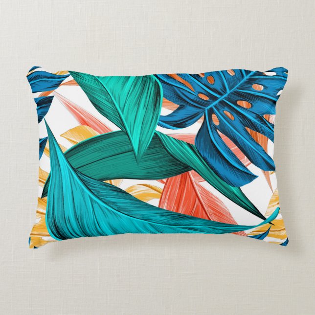 Almofada Decorativa Deixa o verão tropical exótico (Frente)