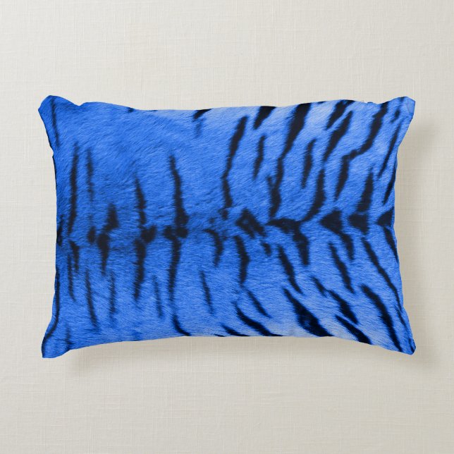 Almofada Decorativa Desert Blue Tiger Skyx Impressão (Frente)
