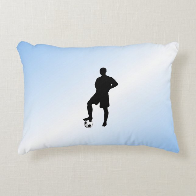 Almofada Decorativa Design de Esportes de Futebol (Frente)