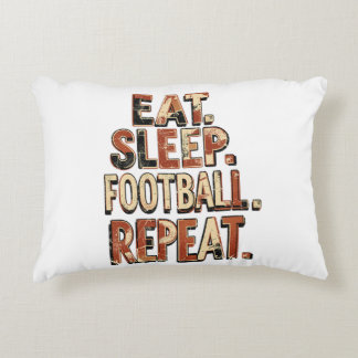 Almofada Decorativa Design de Fã de Futebol Vintage | Gráfico de Futeb