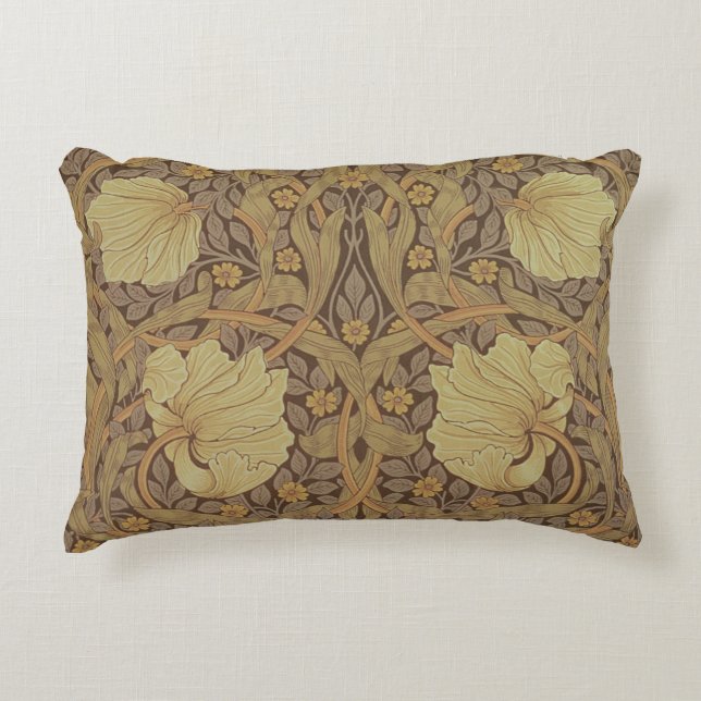 Almofada Decorativa Design do papel de parede do "Pimpernel", 1876 (Frente)