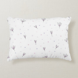 Almofada Decorativa Design Floral Mínimo Simples Elegante |