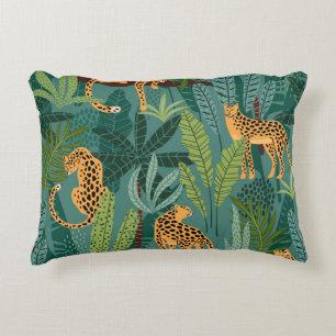 Almofada Decorativa Design ilustrado do leopardo