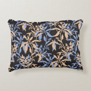 Almofada Decorativa Design têxtil elegante com flores intrincadas