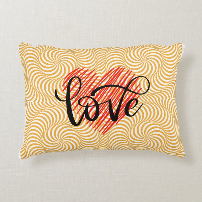 Almofada Decorativa Designs de na moda e Travesseiro de Destaque Elega (Frente)