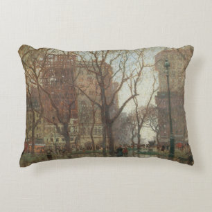 Almofada Decorativa Dia Chuvoso, Madison Square, Nova York, Paul Corno