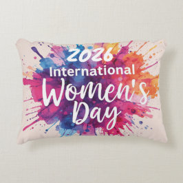 Almofada Decorativa Dia Internacional da Mulher 2026