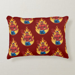 Almofada Decorativa Diabo com tridente
