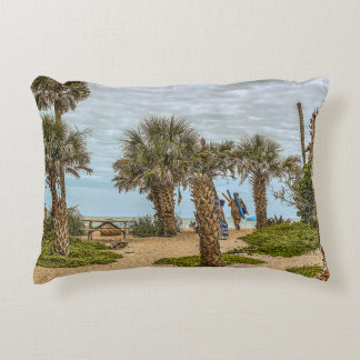 Almofada Decorativa Dias de Praia, Céu Encoberto, Jardim de Praia