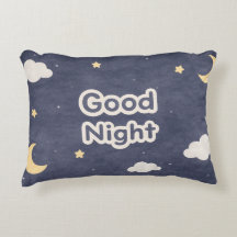Dino Good Night Pillow