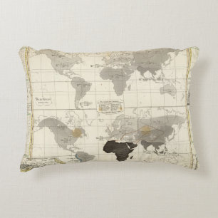 Almofada Decorativa Distribuição dos roedores e dos animais