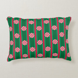 Almofada Decorativa Doces de hortelã-pimenta de Natal divertida e Rico