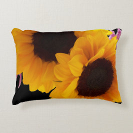 Almofada Decorativa Dois girassóis amarelos