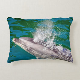 Almofada Decorativa Dolphin In Milford Sound, Nova Zelândia