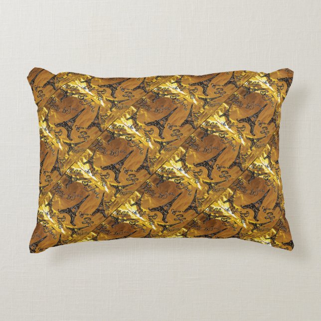 Almofada Decorativa Dourado (Frente)