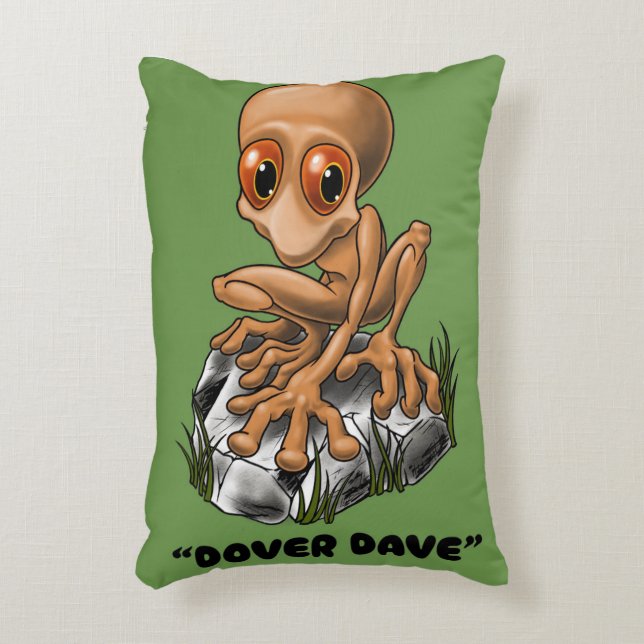 Almofada Decorativa Dover Demon "Dover Dave" Cryptid (Frente(Vertical))