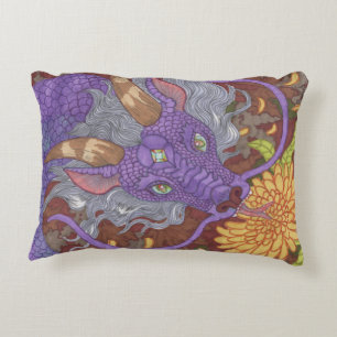 Almofada Decorativa Dragão Roxo Sangue