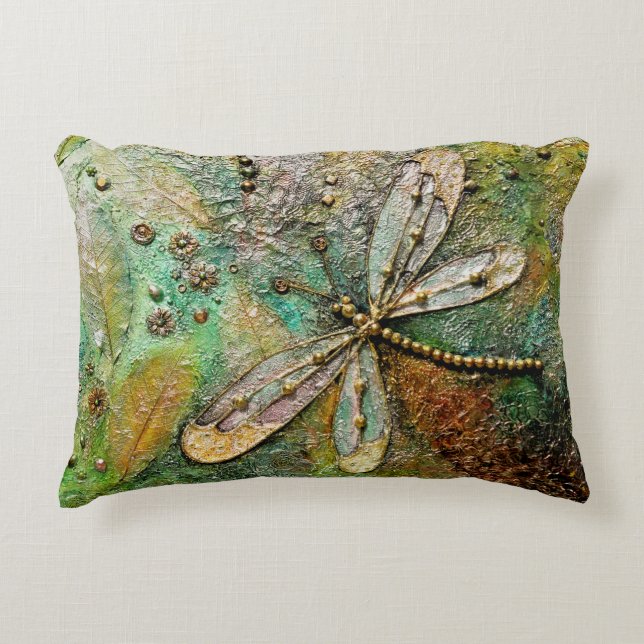 Almofada Decorativa Dragonfly Incrível (Frente)