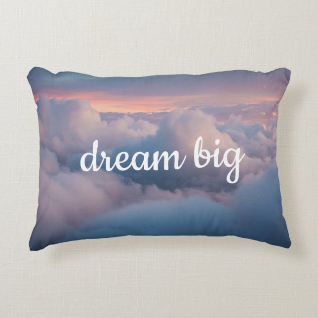 Almofada Decorativa Dream Big (Frente)