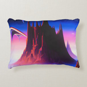 Almofada Decorativa Dream World Oil Painting