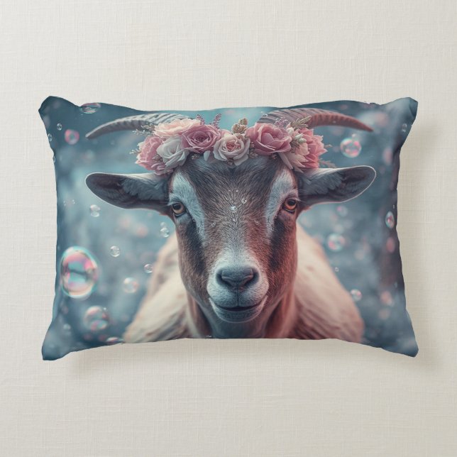 Almofada Decorativa Dreamy Goat Art (Frente)