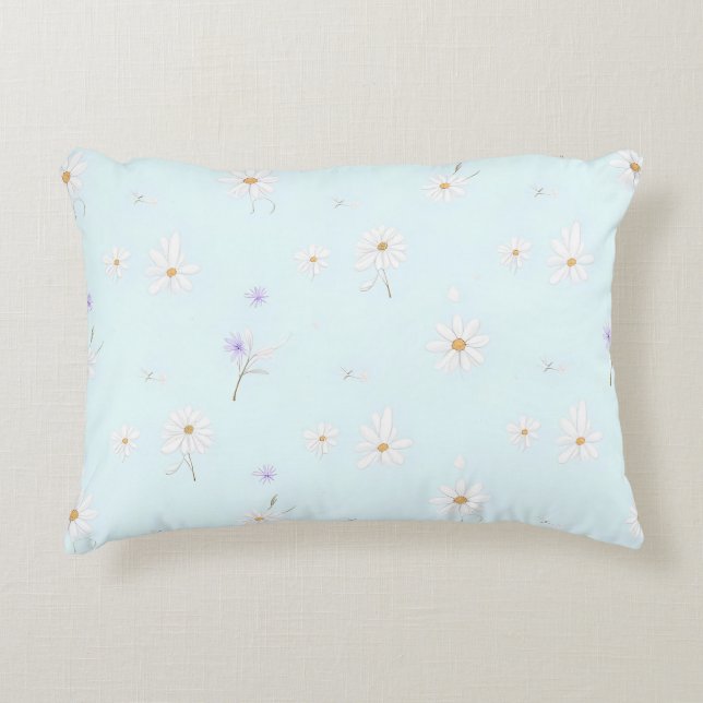 Almofada Decorativa Dreamy Mint Meadow (Frente)