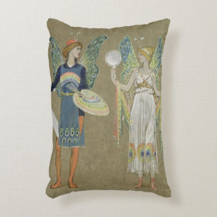 Almofada Decorativa Duendes e pintores feericamente, "do boneco de
