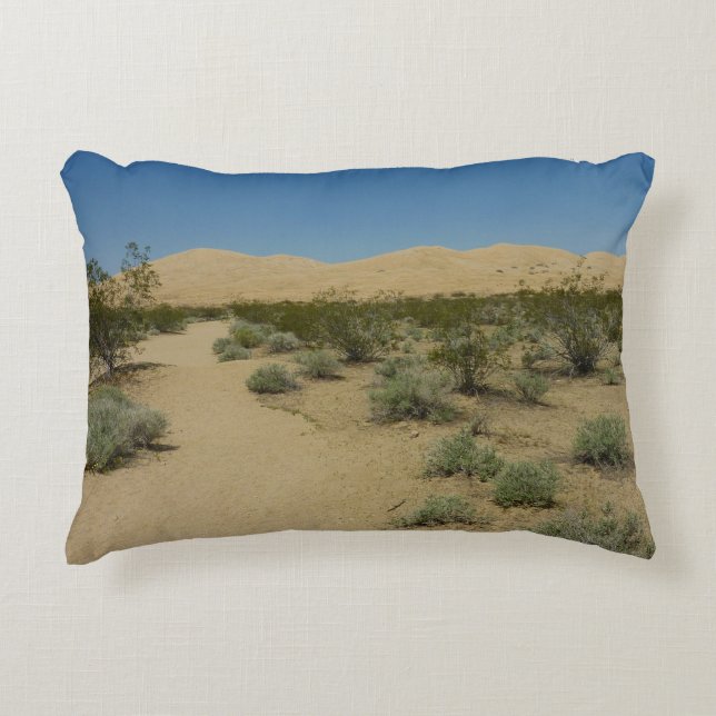 Almofada Decorativa Dunas de Kelso no Parque Nacional de Mojave (Frente)