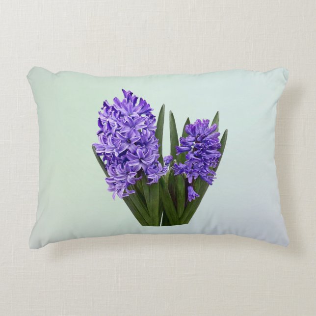 Almofada Decorativa Duo de Jacinto Roxo (Frente)