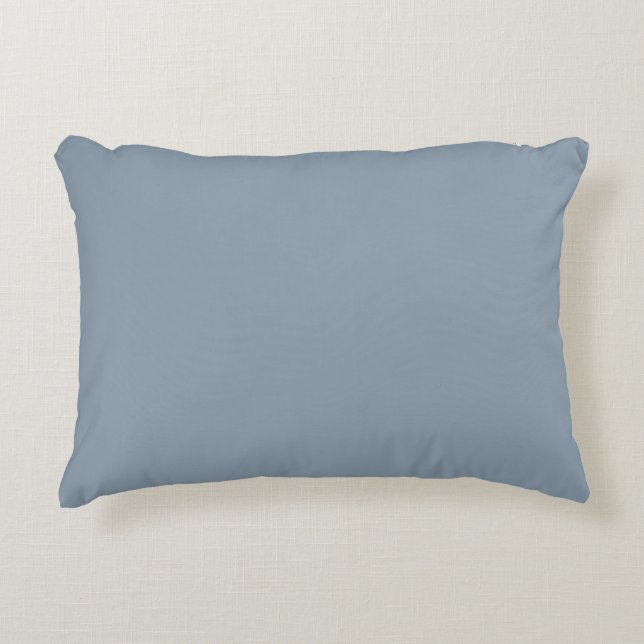 Almofada Decorativa Dusty Blue Solid Color (Frente)