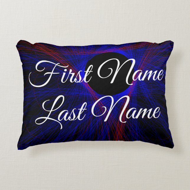 Almofada Decorativa E Se O Travesseiro De Destaque Geométrico Do Triân (Frente)