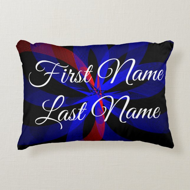 Almofada Decorativa E se o Travesseiro de Ênfase Geométrica do Centro  (Frente)