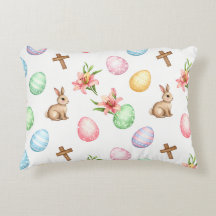 Easter Grace – Seamless Pastel Bunny & Cross Patte