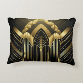 Almofada Decorativa Éclat Architectural Art Déco