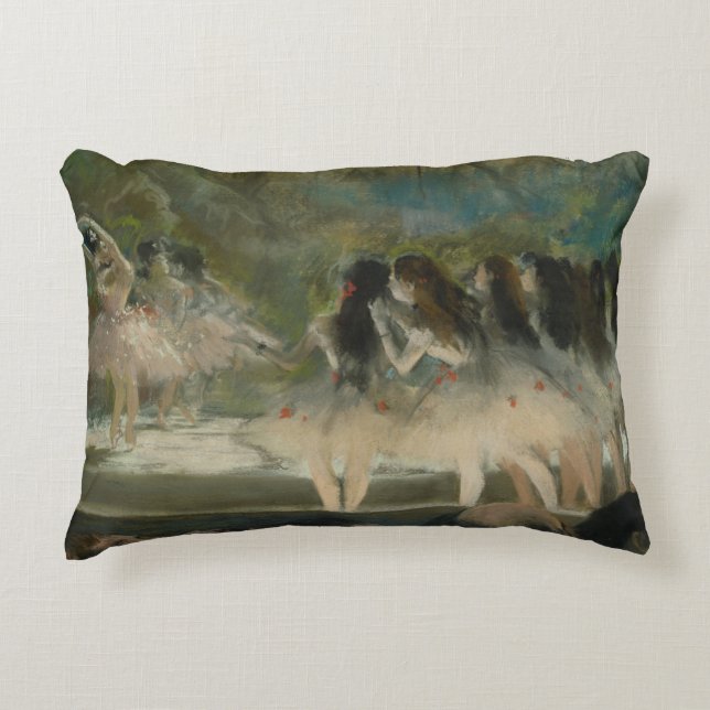 Almofada Decorativa Edgar Degas - Balé na Ópera de Paris (Frente)