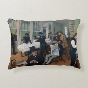 Almofada Decorativa Edgar Degas - Escritório de Algodão em Nova Orlean